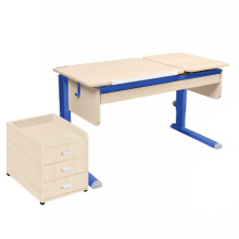 Твин-2 с ящиком и тумбой растущая парта астек твин-2 с ящиком и тумбой Астек Элара  растущая парта астек твин-2 с ящиком и тумбой Астек Элара Твин-2 с ящиком и тумбой