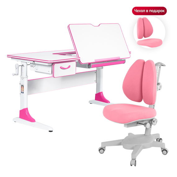 комплект anatomica study-120 парта + кресло + органайзер + ящик Anatomica Study-120 Set